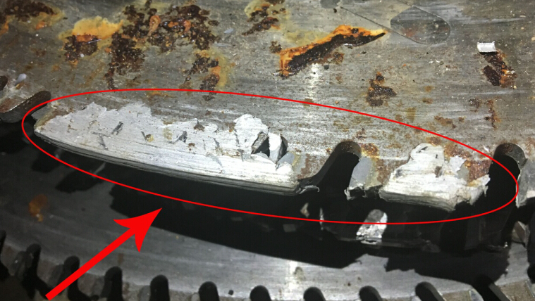 切鋁鋸片為什么會(huì)粘鋁？